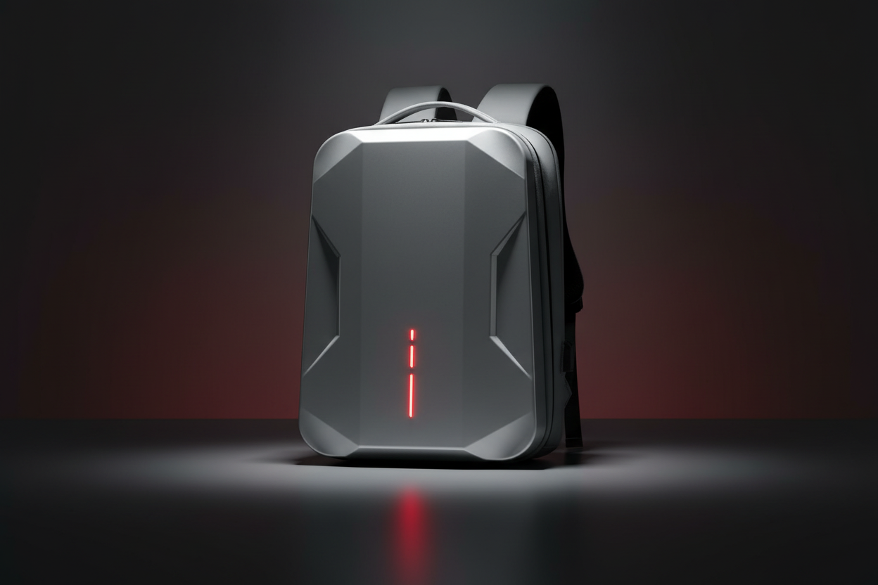 Silver Armour Backpack Premium Shot